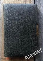 Старинный чистый Блокнот. Кожа. Замок. Trade Mark SB Лось