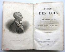 Монтескьё. О духе законов. 1862г. RARE!