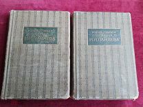 Два тома (первый и второй) из собрания сочинений И. И. Панаева, издание Саблина, 1912 г.