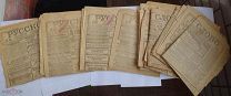 ПАЧКА ГАЗЕТ РУССКОЕ СЛОВО за 1906-1917 годыЛОТ