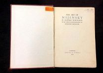 Искусство Нижинского. Лондон. 1913. The Art of Nijinsky. London.1913