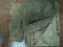 Старинная кулинарная книга.