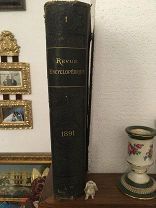 Энциклопедический обзор! Очень большое издание! 1891 Кожа, иллюстрации, редкость!