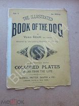 1881 Illustrated Book of the Dog Журнал о собаках Литография Английский сеттер Одежда Ящик Перевозка