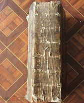 Книга Жития Святых. 1762 год. ОГРОМНАЯ. Апрель-Май-Июнь.