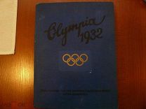 Рейх Германия альбом Олимпиада 1932 оригинальная книга