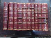 Ф.М Достоевский.полное собрание сочинений 12 томов (нет 3 и 5 тома) Маркс 1894 г!
