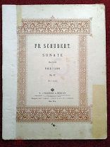 Ф. Шуберт Соната Op. 42 Fr. Schubert НОТЫ Юргенсон Jurgenson 191? 32 стр.