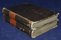 Книга антикварная GEINRICH GEINE'S SAMMTLICHE WERKE в 2-х томах 1855 год Генрих Гейне