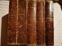 А. de Lamartine. Histoire des Girondins. Paris. 1870 год в шести томах