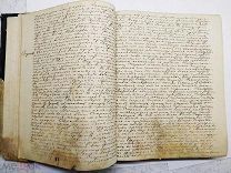 Рукописная книга, лекции по греческой философии, 1874 год. Чернила