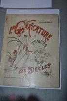 старинная книга La caricature a travers les siecles Georges Veyrat 1895 год