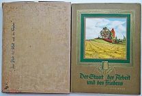 Альбом Der Staat der Arbeit und des Friedens В родном футляре 1934 Редкое издание Идеальное состояни