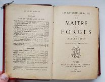 БИТВЫ ЖИЗНИ 1892 ГОД КУЗНЕЧНЫЙ МАСТЕР GEORGES OHNET МНОГО КНИГ