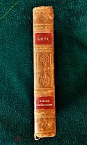 Антикварная книга Пьер Лоти роман Госпожа Хризантема- Madame Chrysantheme, Paris Calmann-levy 1912