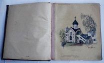 АЛЬБОМ ЖУРНАЛА«ЗОДЧИЙ»за 1914 год 62 цветных и ч/б иллюстрации 28х33РЕДКОСТЬ