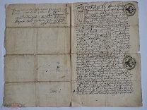 ДУХОВНАЯ КРЕПОСТЬ ПЕЛАГЕИ ТИХОНОВНЫ ГАВРИЛОВОЙ 13 АПРЕЛЯ 1722 г ЗАВ.В С-ПЕТЕРБУРГ ВОЕННОЙ КАНЦЕЛЯРИИ