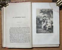 [трехсторонний золотой обрез, илл.!] Сказки, рассказываемые детям во Франции. Конец XIX в.