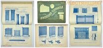 РЕКЛАМНЫЙ буклет инженеры ДРЖЕВЕЦКИЙ ЕЗИОРАНСКИЙ 1904 реклама до 1917 фабрика КАТАЛОГ отопление