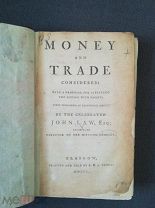Деньги и торговля Джон Лоу (John Law) Глазго 1750 на английском языке RRR