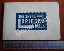 Записная книжка Карточная игра Бридж Bridge Smart Block 1930-е Италия БЕЗ ЗАПИСЕЙ