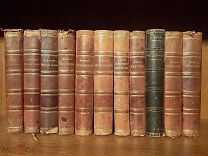 Коллекция изданий серии «Вся природа». СПб, «Просвещение», 1900-е. 11 книг.