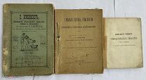 3 СТАРИННЫЕ КНИГИ ПО ГОМЕОПАТИИ и ГИДРОТЕРАПИИ 1881-1900РЕДКОСТЬ