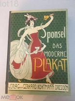 Жан Луи (Людвиг) Sponsel.Современный плакат. 1897 год.
