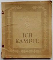 III Рейх Книга-альбом Ich Kämpfe 1943 НСДАП Редкость