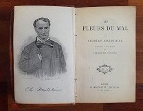 Charles Baudelaire Шарль Бодлер. Les Fleurs du Mal. Цветы зла 1868 год На французском языке Редкая