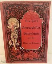 Библио-красота большого формата. Альбом ГЕОГРАФИЧЕСКИЕ ИЛЛЮСТРАЦИИ. 1884.