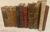 [Экз. из семьи знаменитого декабриста] РОССИКА. 10 французских книг о России одним лотом. 1800-1884.