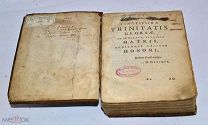 Книга латынь «Sanktissimae Trinitatis Gloriae» (Лот№и563) 3606-3