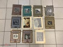 Книги Александра Бенуа «История живописи». Выпуски: 1,2,3,11,12,13,14,16,17,21,22. vz