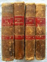 Жан Франсуа Реньяр сочинения в четырех томах Париж 1822г. комплект!