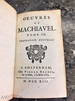 Макиавелли. О военном искусстве. 1713. на французском языке.