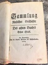 Миллер, Русская история, Том 8 часть 1. СПб, 1763 (на немецком языке)