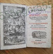 книга RRR 1767. Краткий словарь басни или мифологии.