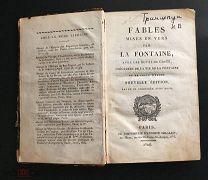 1824. Жан де Лафонтен. Fables, mises en vers par La Fontaine. Paris. 1407/b037
