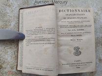 . 1836 год. Шикарный! Франко-Итальянский переводчик. [Для ценителей переплета]