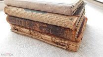 4 антикварные книги одним лотом. Толстой, Чарская, Тургенев, Пассек