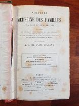 Доктор Saint-Vincent Первая доврачебная помощь. 1866 г. На Французском языке.