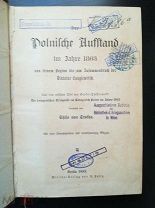 Польское восстание в 1863 году Типо фон Трот Берлин 1895 на нем. языке