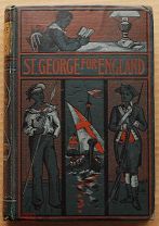 Антикварная книга ST GEORGE FOR ENGLAND G.A. Henty на английском ОРИГИНАЛ