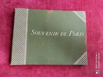 Альбом, папка с фоторепродукциями «Souvenшr de Paris», виды старого Парижа - Франция, начало ХХ века