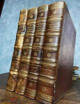 1814 РЕДКИЙ КОМПЛЕКТ 4 ТОМА В КОЖЕ 'ИСТОРИЯ АНГЛИИ'