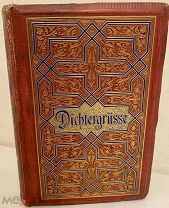 [Красота и шик немецкой полиграфии. 50 иллюстраций.] Приветствие поэта. 1890-е.
