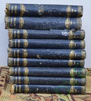 Книга Собрание сочинений Тургенева 9 томов факсимиле автора 1913 г.