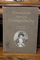 Книга на немецком языке, Фукс «Иллюстрированная история нравов». Германия, кон. 19в. vz