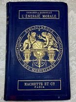 Редкость. Книга ZURCHER et MARGOLLE L'ENERGIE MORALE BEAUX EXEMPLES. 1882